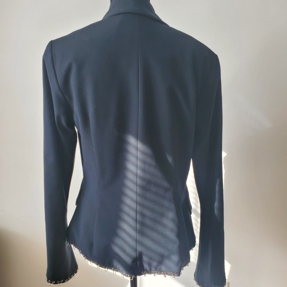 Cache Black Blazer with Silver Accents - Picture 2 of 5